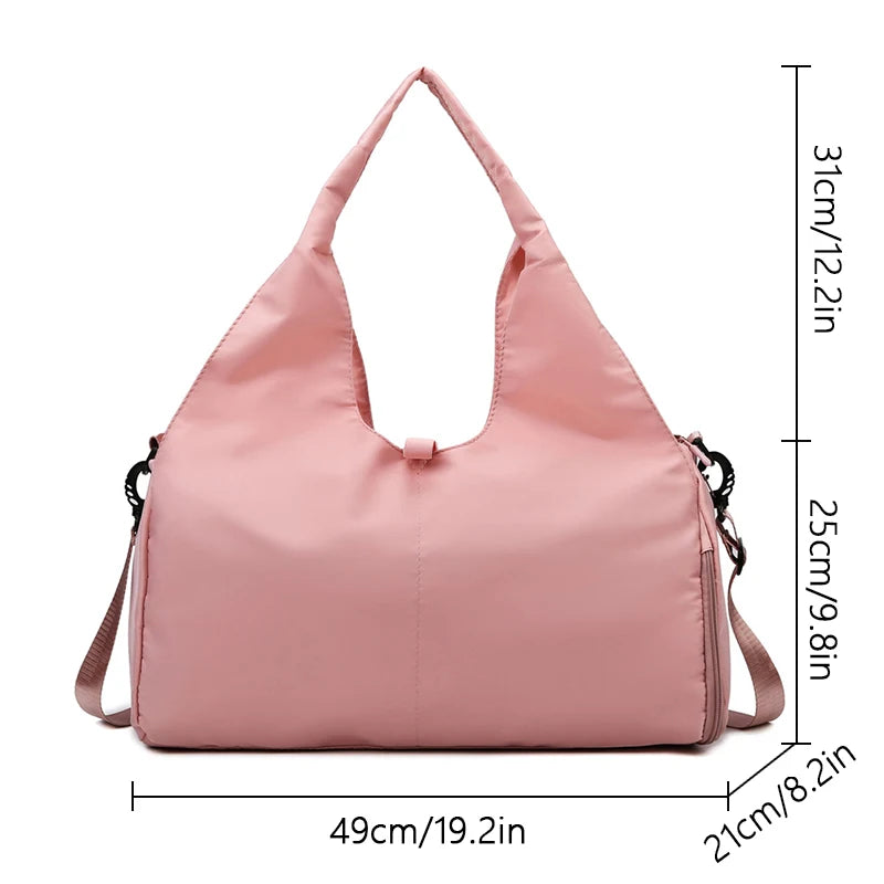 Dova Studio Gym Bag with Mat Holder