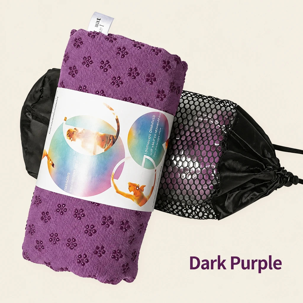DOVA non-slip Pilates and yoga mat towel color options