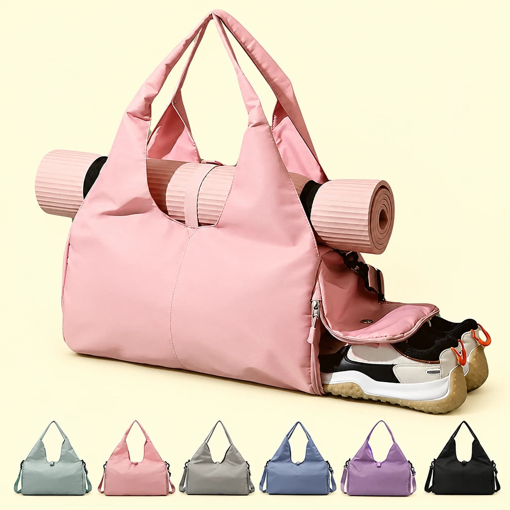 Dova Studio Gym Bag with Mat Holder